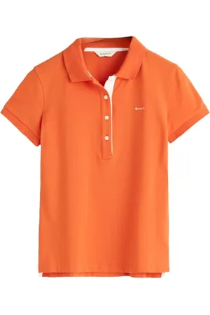 GANT Damen Contrast Collar SS Pique Polo, , Small