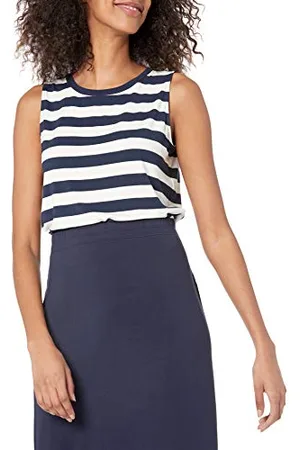 Amazon Damen Ärmelloses Muskel-Tanktop mit lockerer Passform, , XXL