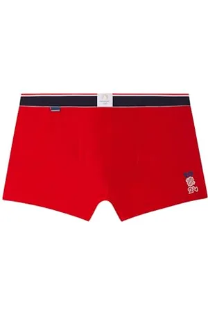 LE SLIP FRANCAIS Marius Rouge Vélo - Boxer en coton