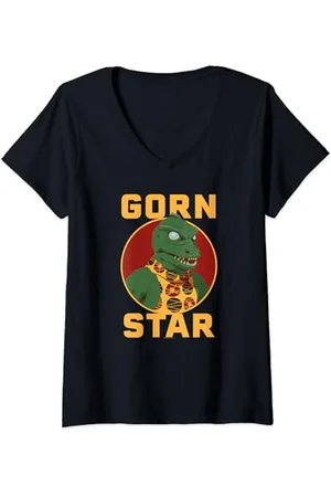 Star Trek Gorn Star T-Shirt mit V-Ausschnitt