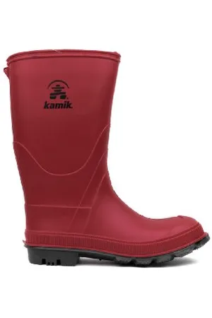 Kamik Unisex-Jungen Stomp Gummistiefel, Rot (RED),23EU