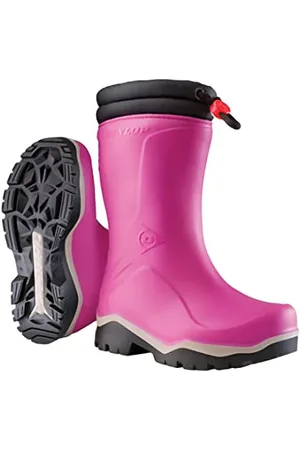Dunlop Protective Footwear Kids Blizzard Unisex-Kinder Gummistiefel, Rosa 27 EU