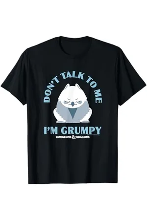 Dungeons & Dragons Unisex Erwachsene und Kinder T-Shirt - - Small - Cartoon Owlbear Grunge - Klassisch - Pull-On - 100% Polyester - Kurzarm - Crew-Ausschnitt - Standardlänge