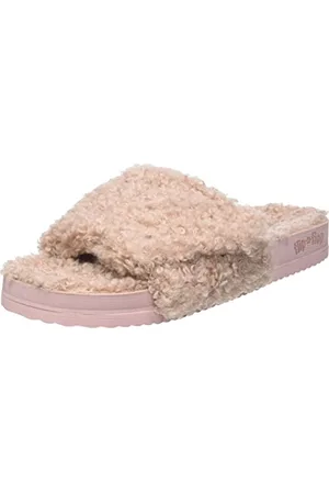 flip*flop Damen poolcurly Velcro Hausschuh, lt. Bloom, 42 EU