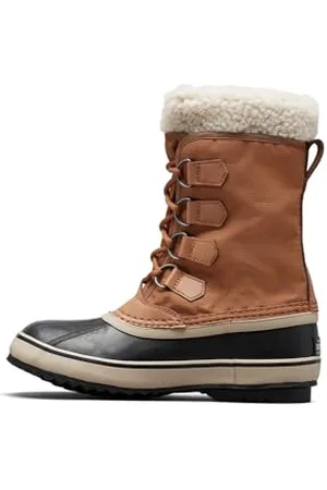 sorel Damen Winter Carnival Boot WP wasserdichte Schneestiefel, Camel Brown 2024/2025, 43 EU