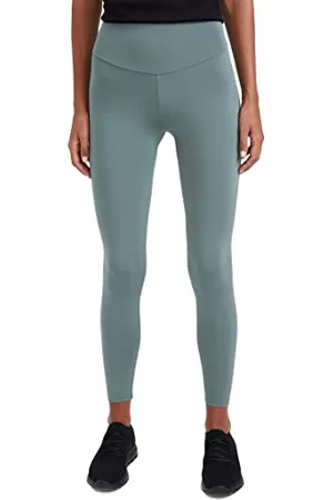 DeFacto High Waist Leggings für Damen - Sport Tights für Damen Sporthose Green,XL