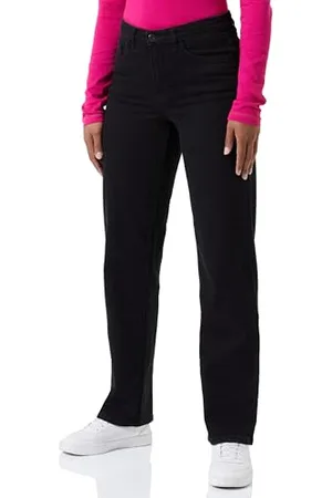 Ichi IHTWIGGY Damen Jeans Denim Hose Baumwollmischung Loose fit, Größe:W30/32, Farbe: