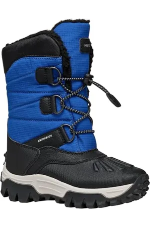 Geox J Himalaya Boy B ABX Snow Boot, ROYAL/Black, 30 EU