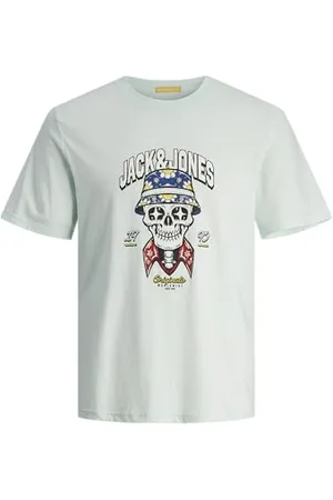 JACK&JONES JUNIOR JORCOCONUT Skull Tee SS Crew Neck JNR