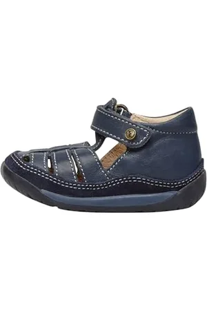 Falcotto Laguna VL New-Halb offene Sandalen aus Leder Uns Veloursleder, 24