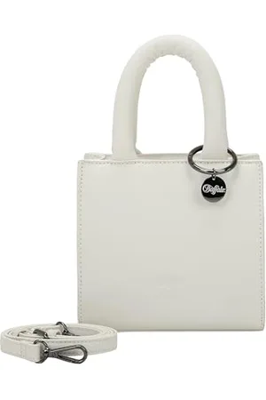 Buffalo Damen Boxy Muse White Handtasche