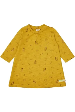 loud + proud Kleid Slub Jersey aus Biobaumwolle mit Druck, GOTS Zertifiziert