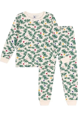 Petit Bateau A0BJC Langarm-Pyjama Mädchen 3 Jahre