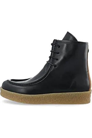 Cashott Damen CASDAGMER Lace Boot Chelsea-Stiefel, Black, 39 EU