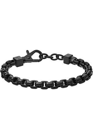 Armani Exchange Herrenarmband aus Edelstahl mit Karabiner-Verschluss