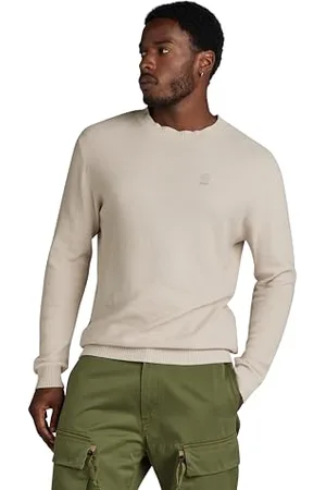 G-Star RAW Herren Moss Knitted Pullover, , L