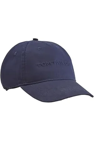 TOM TAILOR Herren 1043558 Kappe mit Logo, 10668-Sky Captain Blue, Einheitsgröße