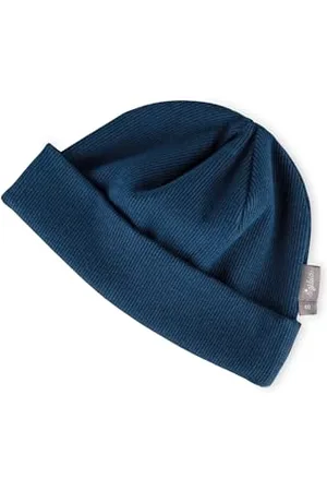 sigikid Kinder Mütze Baby Jungen elastischer RIPP mit breitem Umschlag Beanie Bio-Baumwolle