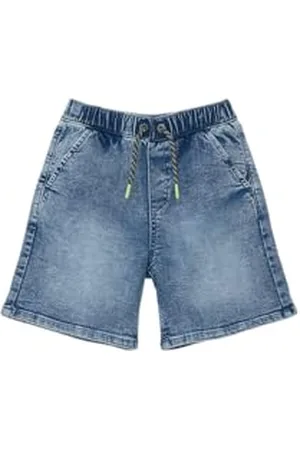 QS by s.Oliver Junior Jeans Bermuda mit Tunnelzug