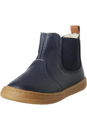 Primigi Unisex Baby Footprint Change Chelsea Boot, Dark Blue, 20 EU