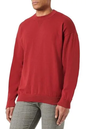 HUGO BOSS Herren Swart Knitted Sweater, , S EU