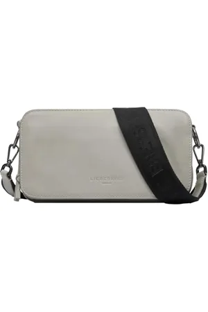liebeskind Berlin Damen-Umhängetasche,Clarice M“ Crossbody Bag Damen aus Leder mit verstellbaren Schulterriemen Damen-Schultertasche,großzügige Fächer mit Reißverschluss Knopfverschluss, Shoulder Bag