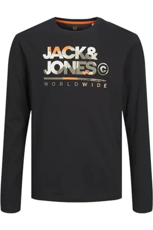 JACK&JONES JUNIOR Jjluke Tee Ls Crew Neck Mni