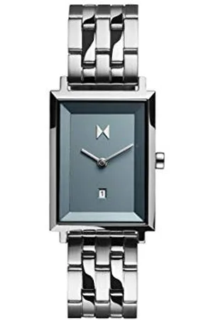 MVMT Analog Quarzuhr für Damen Kollektion Signature Square mit Edelstahl- oder Lederarmband