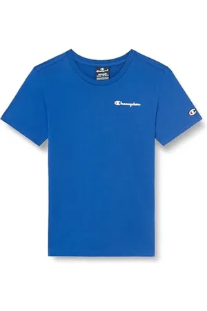 Champion Jungen Legacy Icons B-Small Script Logo S/S Crewneck T-Shirt, , 11-12 Jahre
