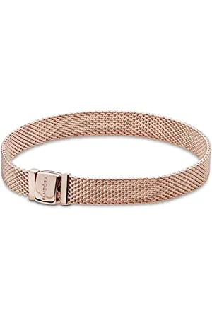 PANDORA Reflexions Armband in Roségold mit 14 Karat rosévergoldete Metalllegierung aus der Timeless Collection, 20cm