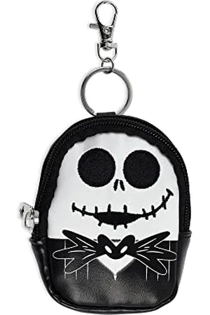 Disney The Nightmare Before Christmas Mini-Rucksack-Schlüsselanhänger, Schwarz und Weiß, schwarz/weiß, Einheitsgröße, Modern