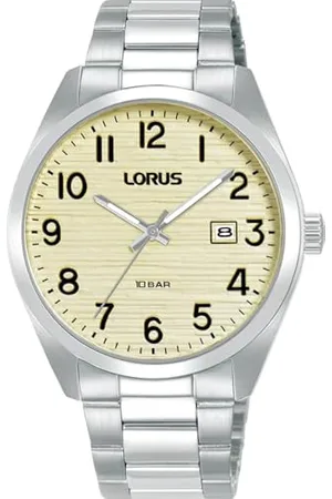 Lorus Herren Analog Quarz Uhr mit Edelstahl Armband RH911RX9