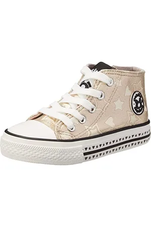 Conguitos Jungen Unisex Kinder Metallic Sterne, Hellgold Sneaker, , 20 EU