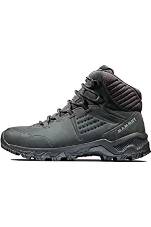 Mammut Nova IV Mid GTX Women | Wanderschuhe für Damen, Wasserdichte Trekkingschuhe, Outdoor Schuhe, Gore-Tex Bergschuhe, Sportschuhe für Hiking |Black, 4.5