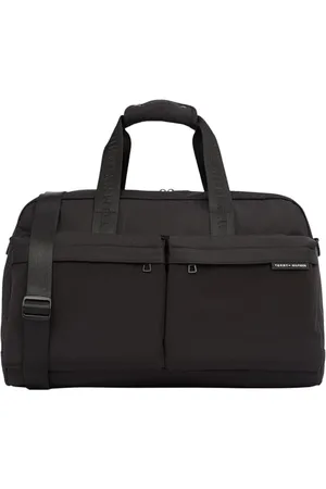 Tommy Hilfiger Herren Duffle Bag Tasche Element Repreve Reisetasche, Schwarz (Black), Einheitsgröße