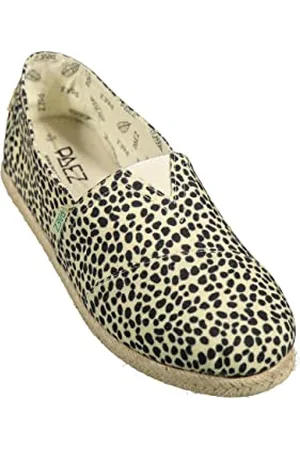 Paez Damen Classic Raw Animal Print Espadrilles, , 35 EU