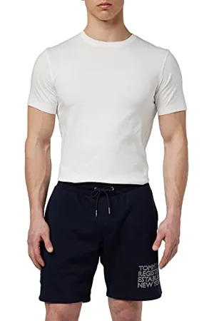 Tommy Hilfiger Herren Sweatshorts Badged Graphic Cargo Short Kurz, , L