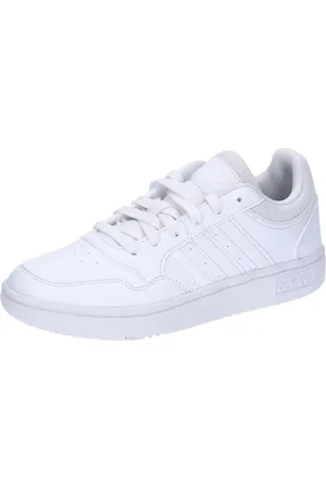 adidas Hoops Shoes Schuhe, Cloud White/Cloud White/Cloud White, 34 EU