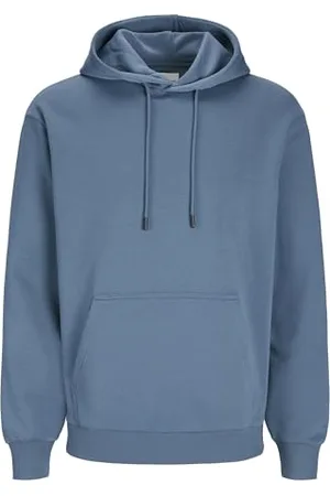 JACK & JONES Male Kapuzenpullover Einfarbig Kapuzenpullover