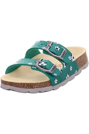 Superfit Jungen Fussbettpantoffel Hausschuh, , 25 EU