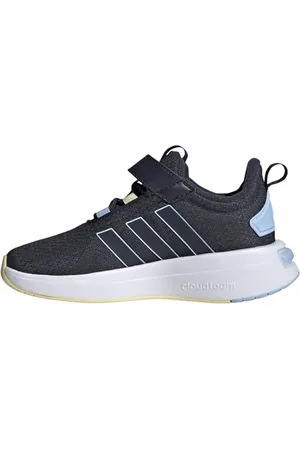 adidas Racer TR23 Shoes Kids Laufschuhe, Aurora Ink/Glow Blue/Almost Yellow, 30 EU