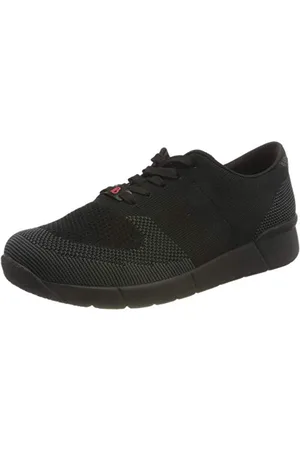 Berkemann Herren Urs Sneaker, schwarz/dunkelgrau, 46 EU