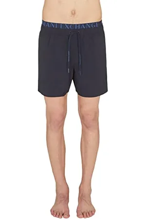 Armani Exchange Herren Nachhaltiger, elastischer Logo-Taille. Board Shorts, , S