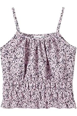 NAME IT Mädchen NKFHALBA Short Singlet Langarmshirt, , 122W / 128L