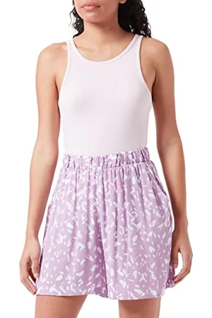 Ichi IHMARRAKECH AOP SHO3 Damen Chino Shorts Bermuda Kurze Hose Regular-Fit Gemustert, Größe:XS, Farbe: