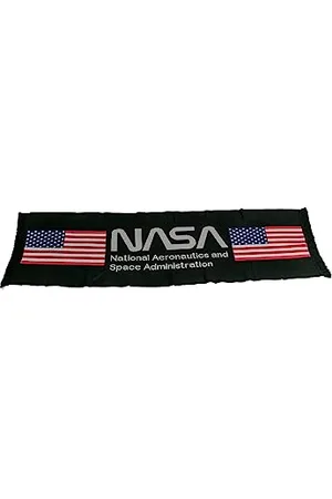 Mister Tee Uni MT897-Nasa Big Scarf Schal, Black, one Size