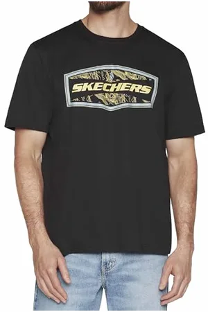 Skechers Herren Latitude Tee T-Shirt, Black