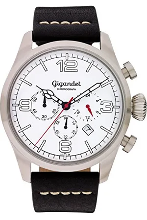 Gigandet Herren Analog Japanisches Quarzwerk Uhr mit Edelstahl Armband 2VNAG20/001