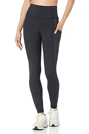 Amazon Damen Active Sculpt Workout Leggings in voller Länge mit hohem Bund und Taschen (in Übergröße erhältlich), , XXL