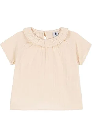 Petit Bateau Baby Mädchen Kurzarmbluse, , 6 Monate